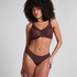 Soutien-gorge à armatures non-préformé minimiseur Nina, Marron