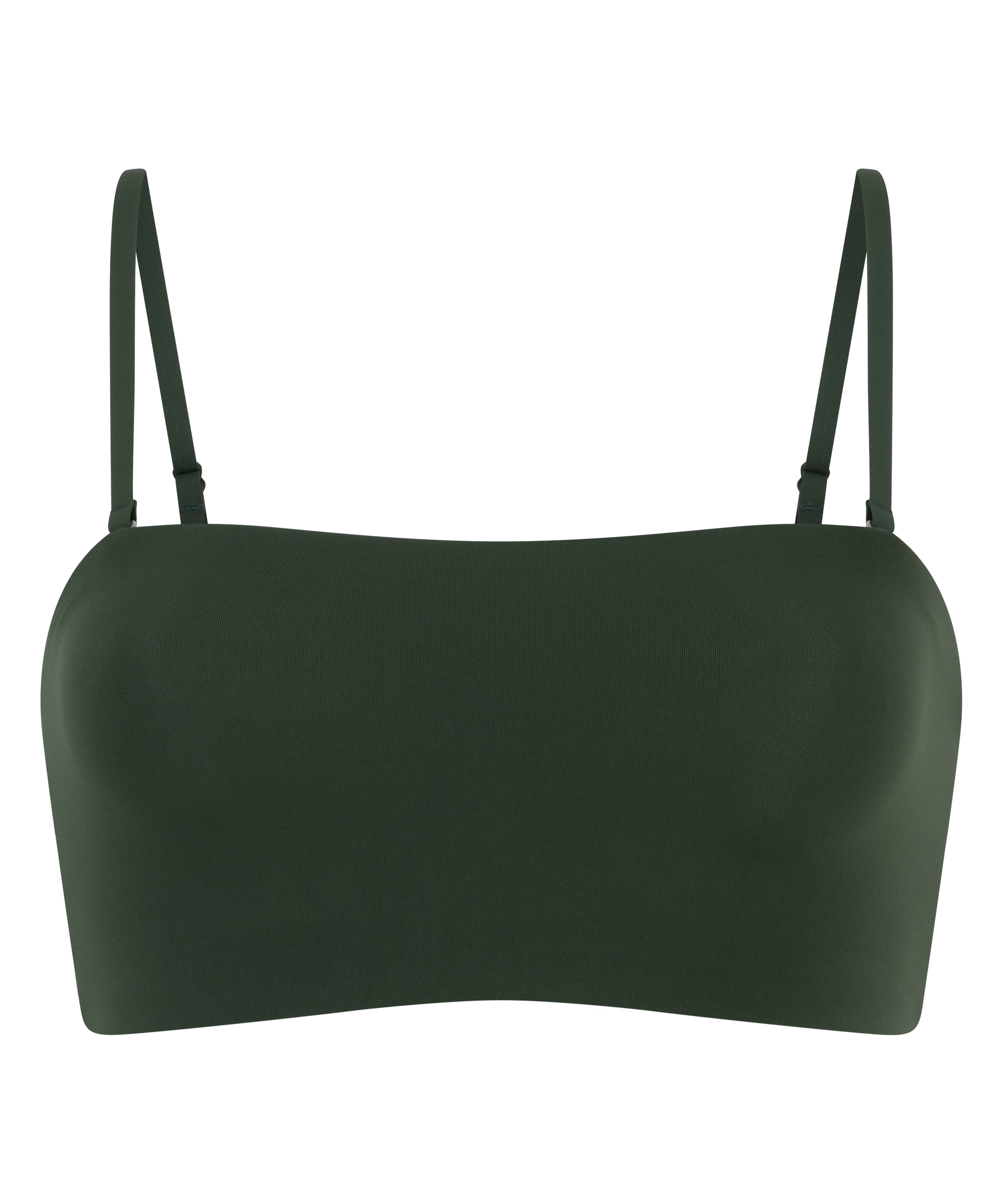 Bandeau Bralette Smooth, Vert, main