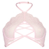 Soutien-gorge à armatures non-préformé col licou Eve, Rose