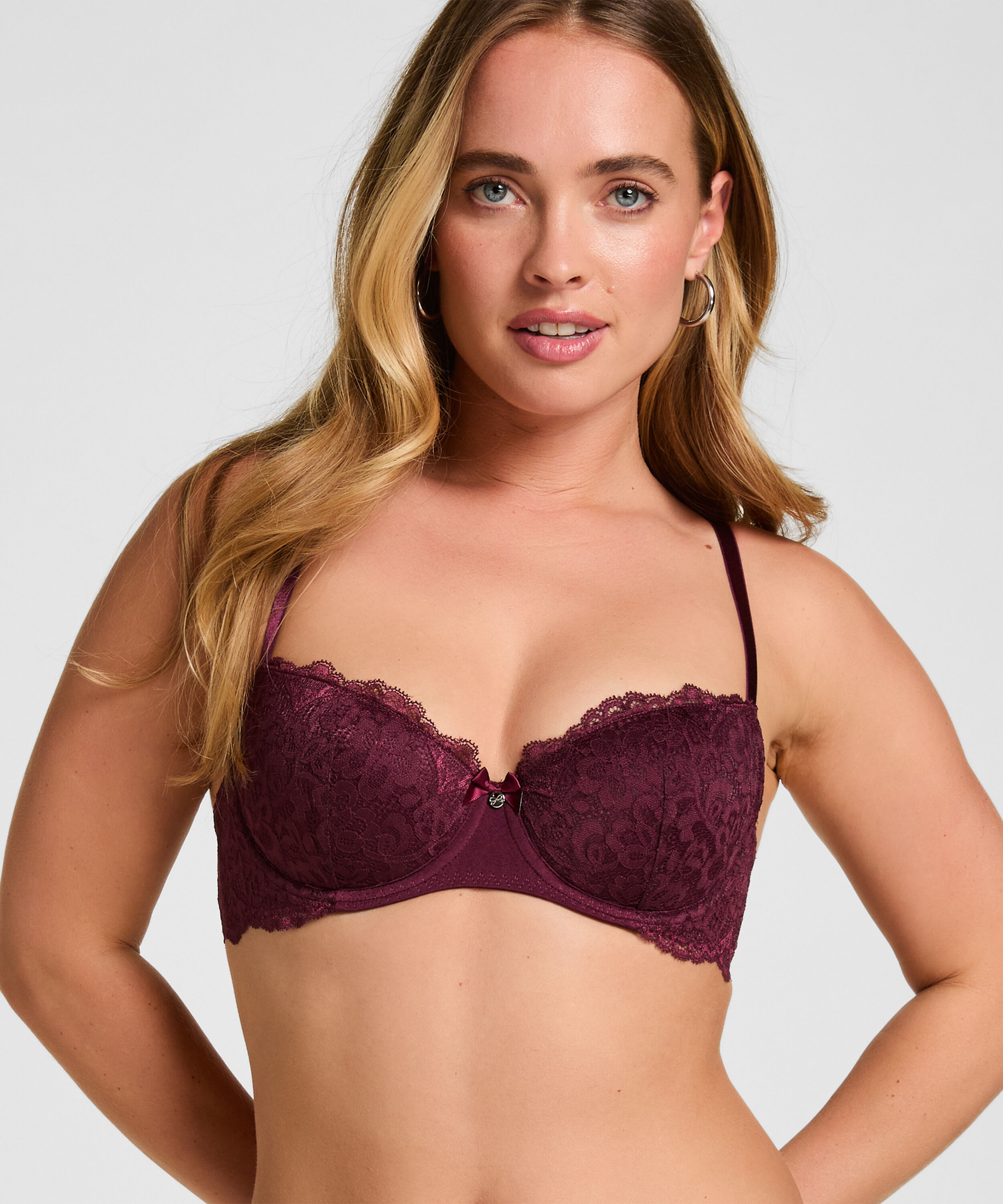 Soutien-gorge à armatures préformé Marine, Violet