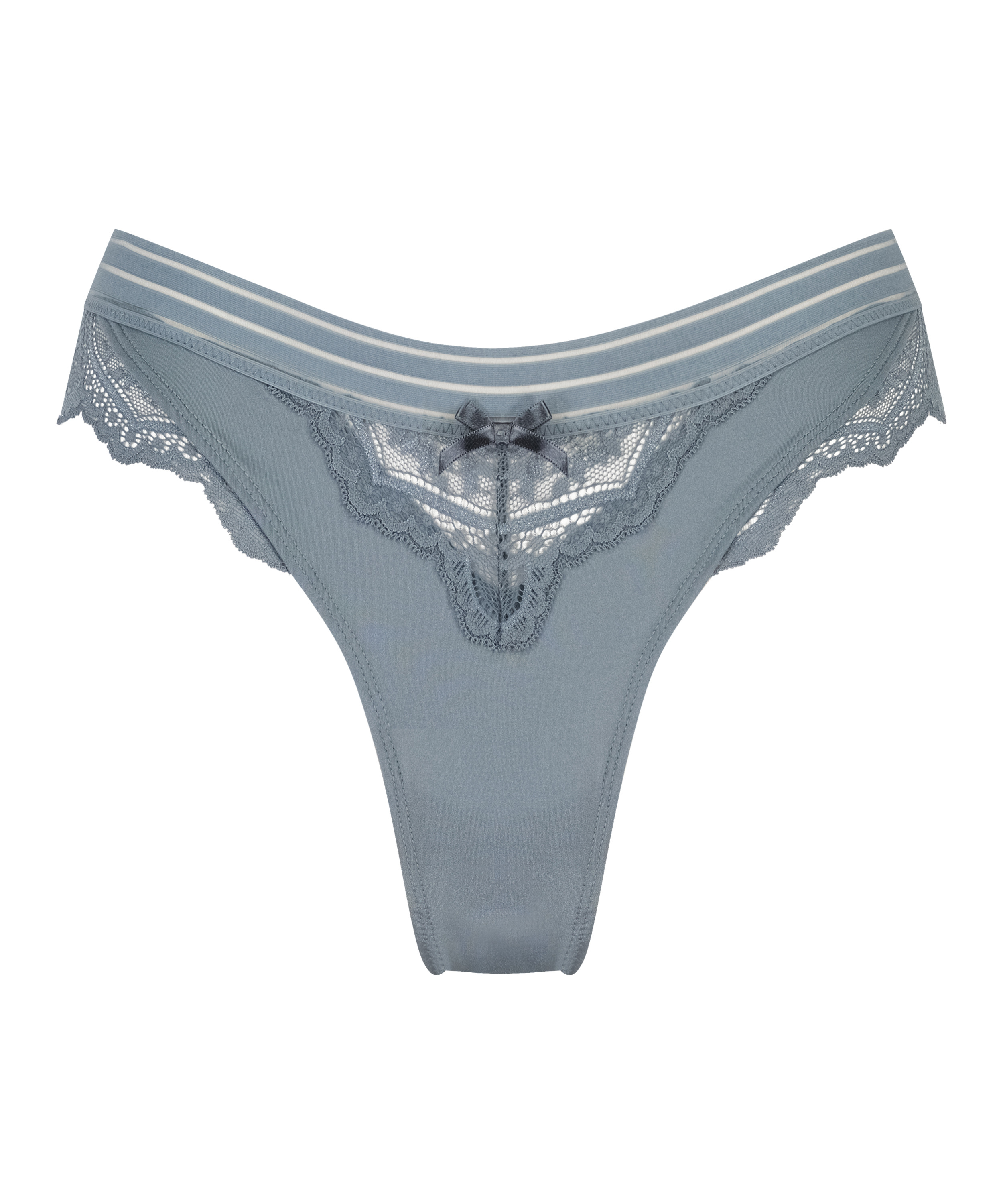 Slip br&eacute;silien &eacute;chancr&eacute; Sully, Bleu, main