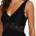 Nuisette Modal Lace, Noir