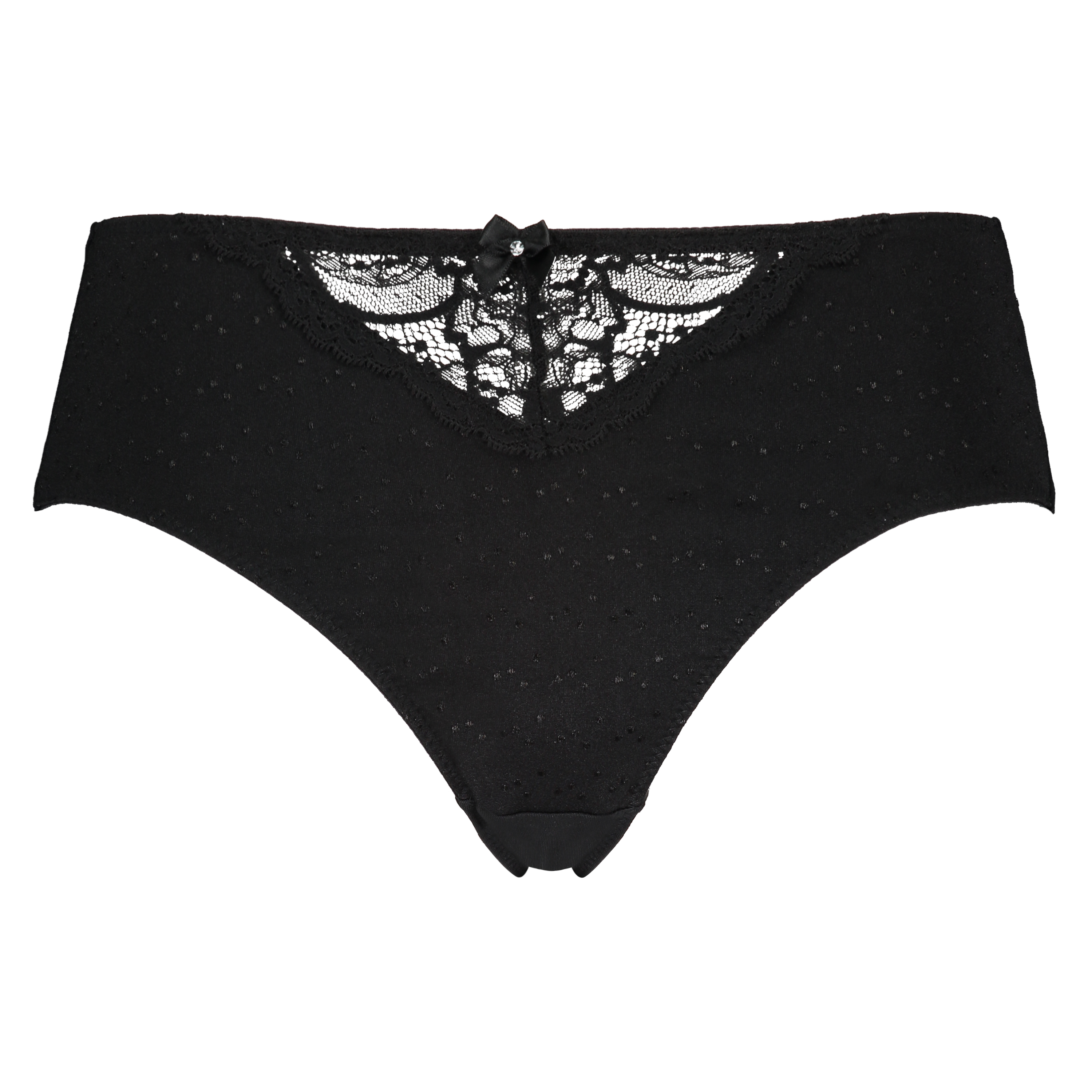 Slip taille haute Sophie, Noir, main