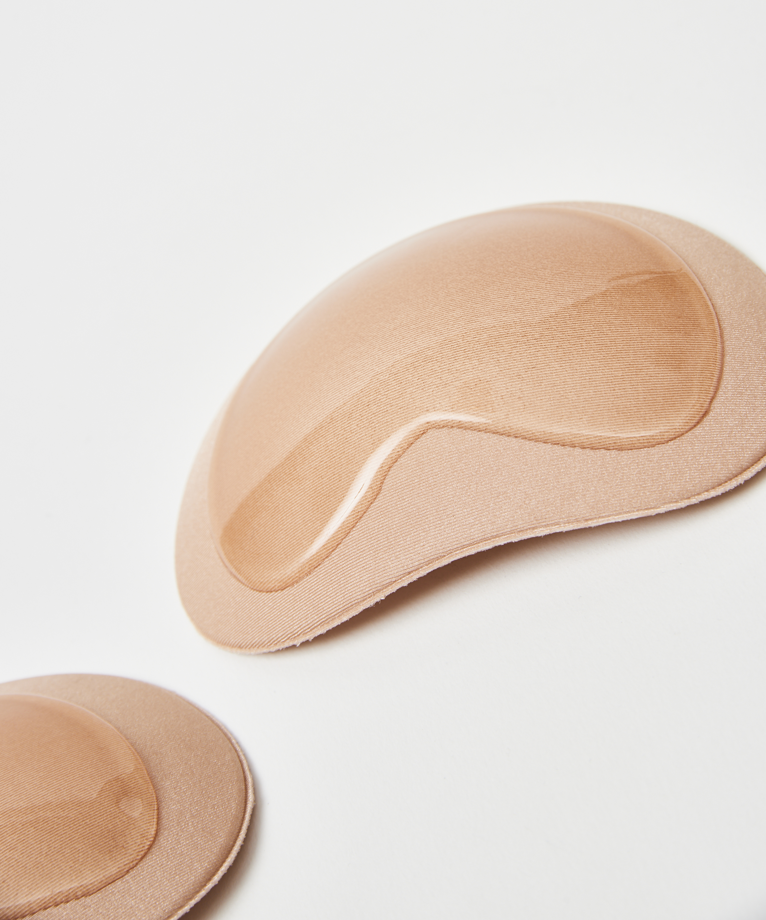 Coussinets push-up autocollants, Beige, main