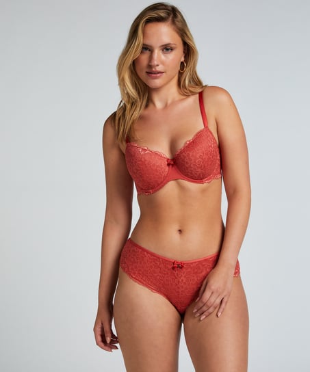 Soutien-gorge à armatures préformé Marine, Rouge