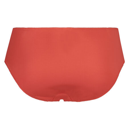 Slip taille haute Diva, Rouge