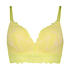 Soutien-gorge préformé sans armatures longline Shiloh, Jaune