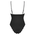Maillot de bain Scallop, Noir