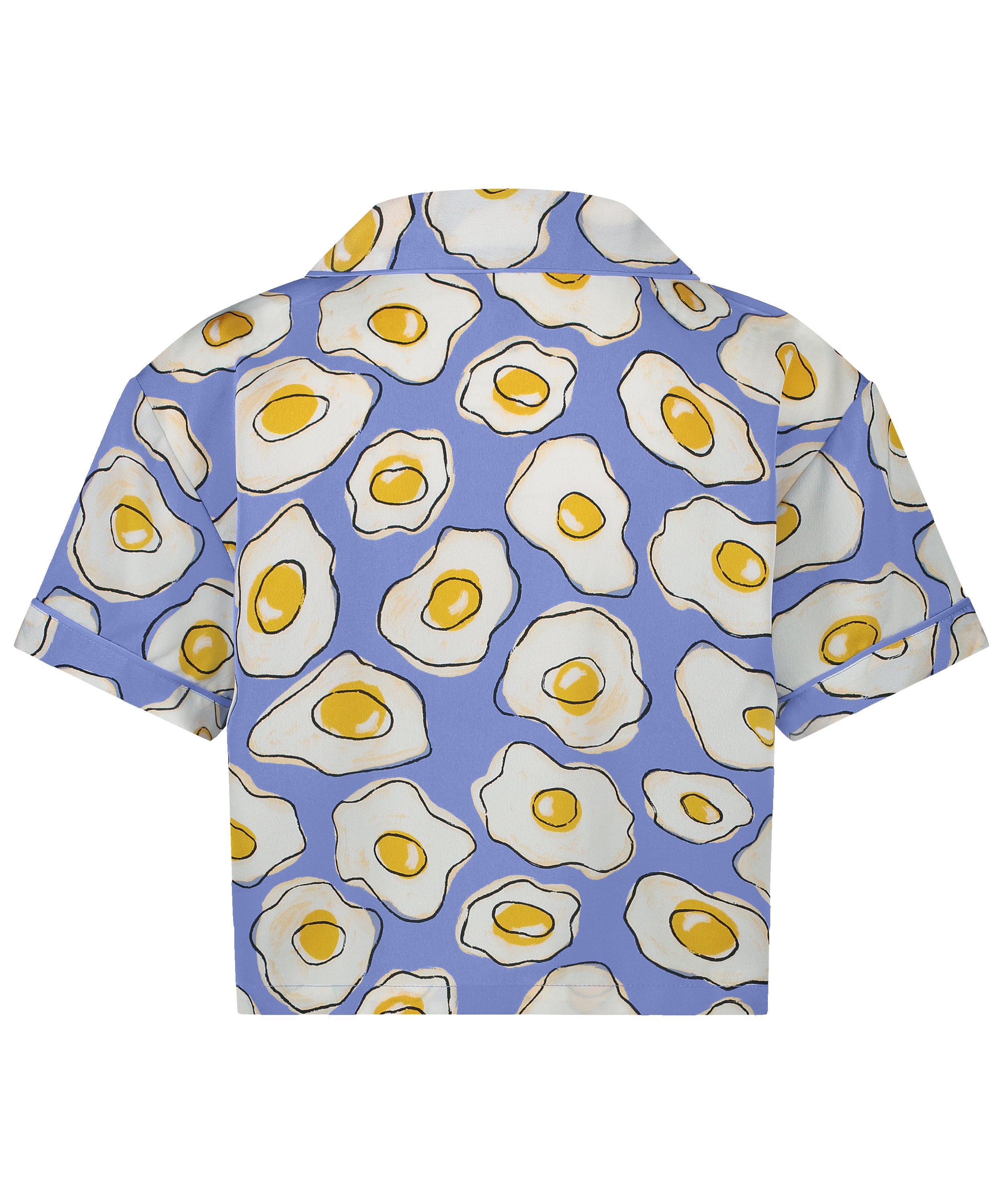 Veste à manches courtes en satin, Violet, main