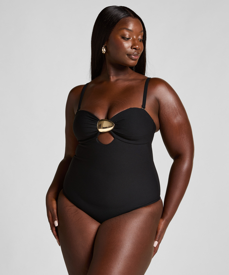 Maillot de bain sculptant Cabo, Noir