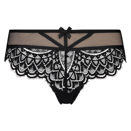 Slip brésilien Lucia, Noir