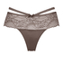 Boxer string Francesca, marron
