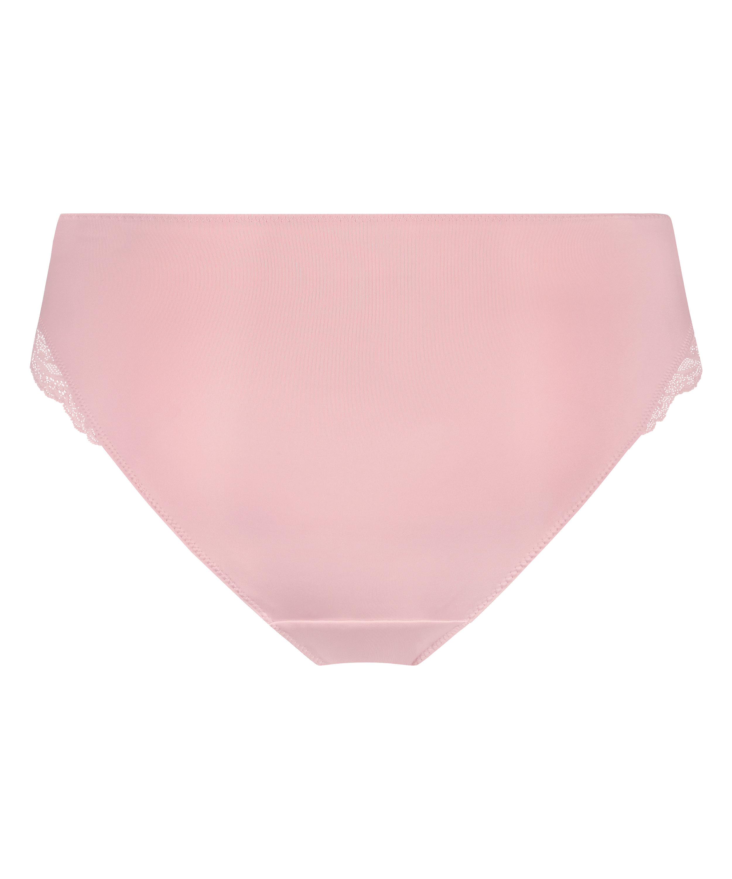 Slip taille haute Sophie, Rose, main