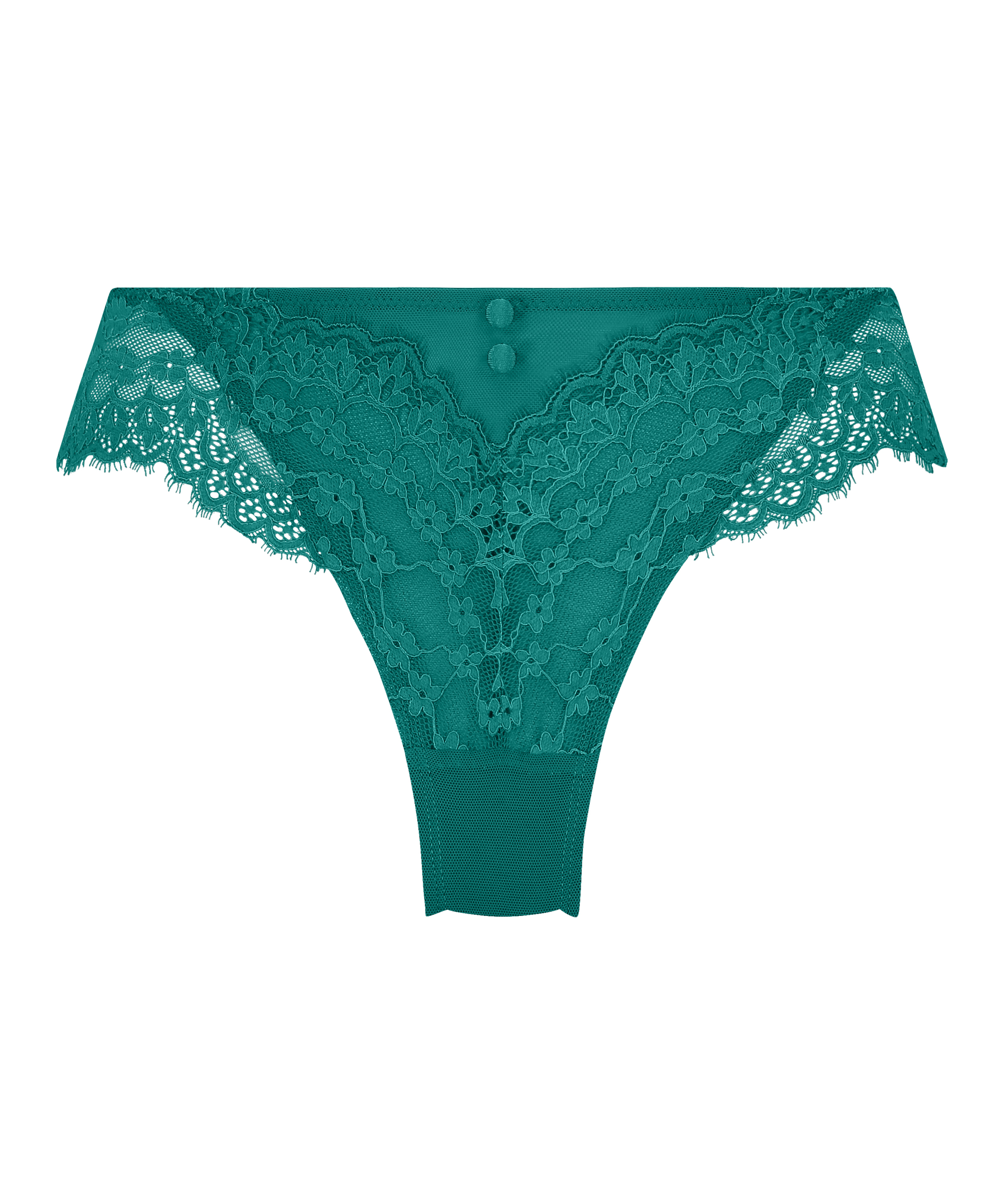 Slip br&eacute;silien Daisy, Vert, main