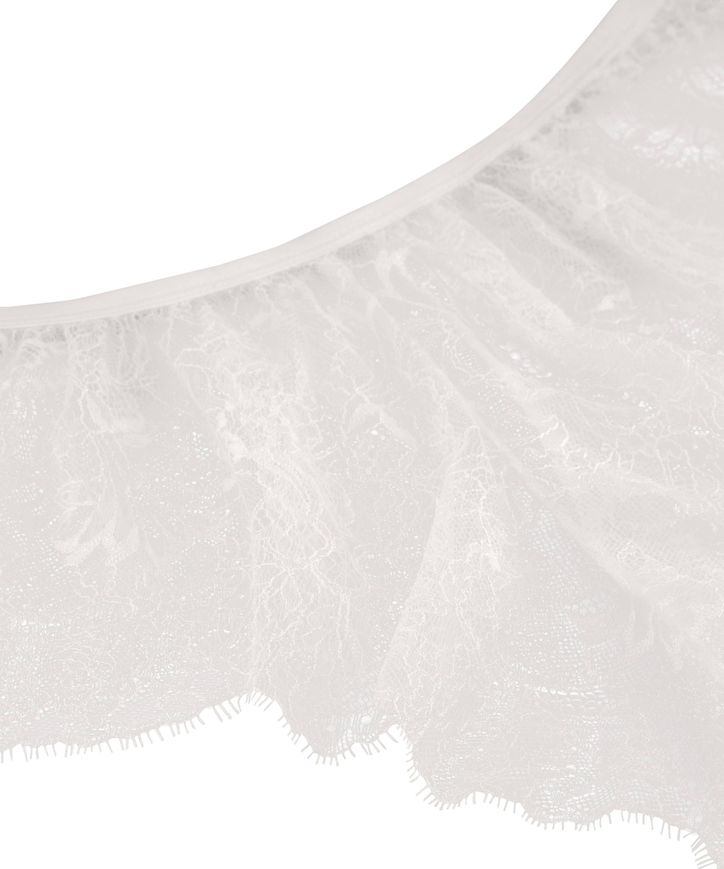 Culotte fran&ccedil;aise Lace Camille, Blanc, main