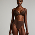 Soutien-gorge à armatures préformé push-up Smooth, Marron