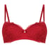 Soutien-gorge &agrave; armatures pr&eacute;form&eacute; Marine, Rouge