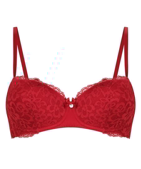 Soutien-gorge &agrave; armatures pr&eacute;form&eacute; Marine, Rouge