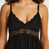 Tenue de pyjama Vera Lace, Noir