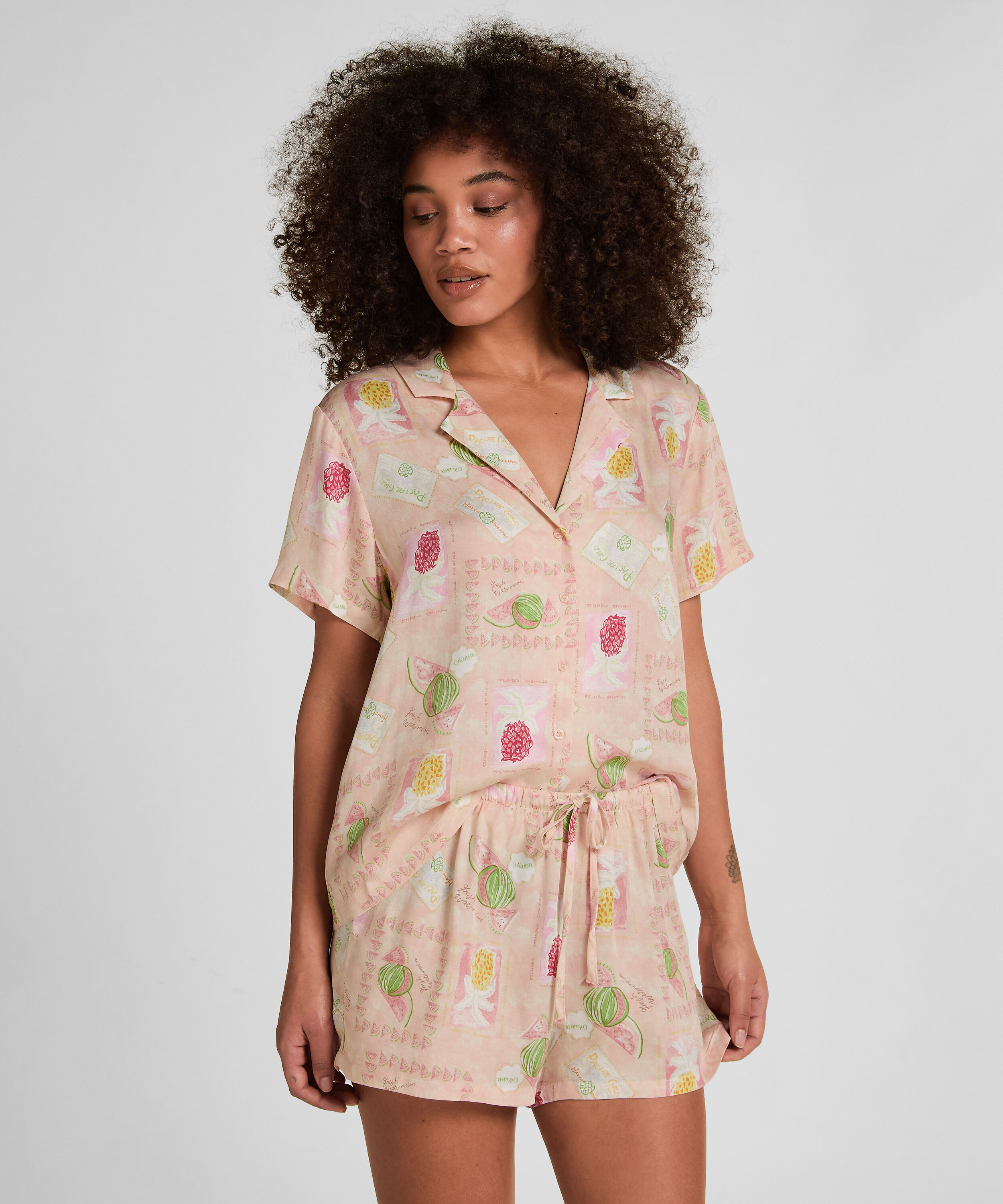 Short Satin, Orange