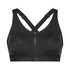 ﻿Soutien-gorge de sport HKMX The Pro Level 3 Or Pailleté, Noir