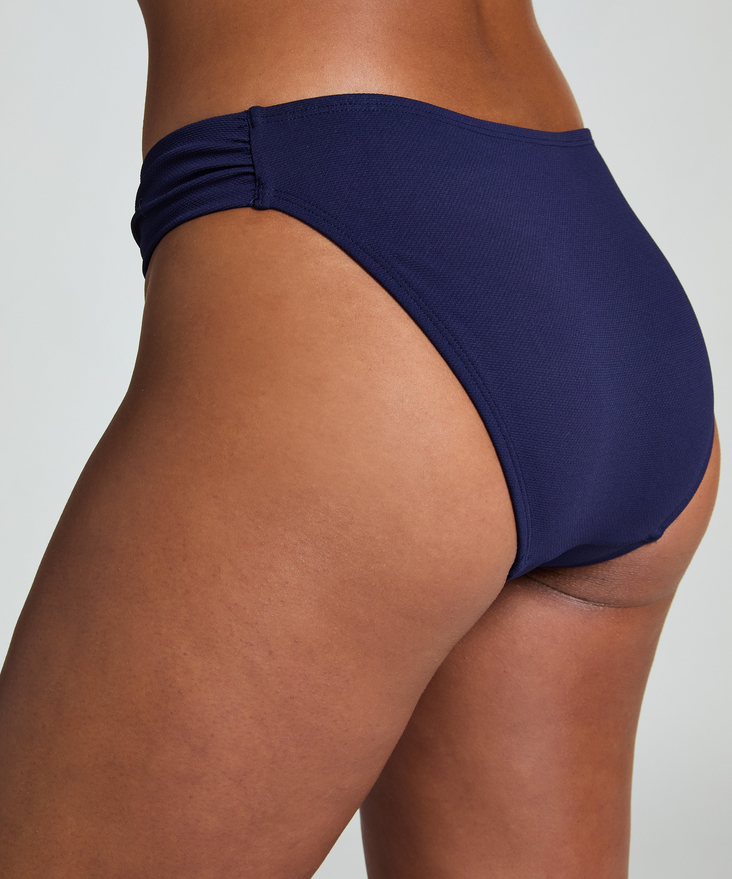 Slip de Bikini Rio Scallop, Bleu, main