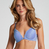 Soutien-gorge à armatures préformé push-up Marine, Bleu