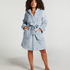 Peignoir Fleece, Bleu