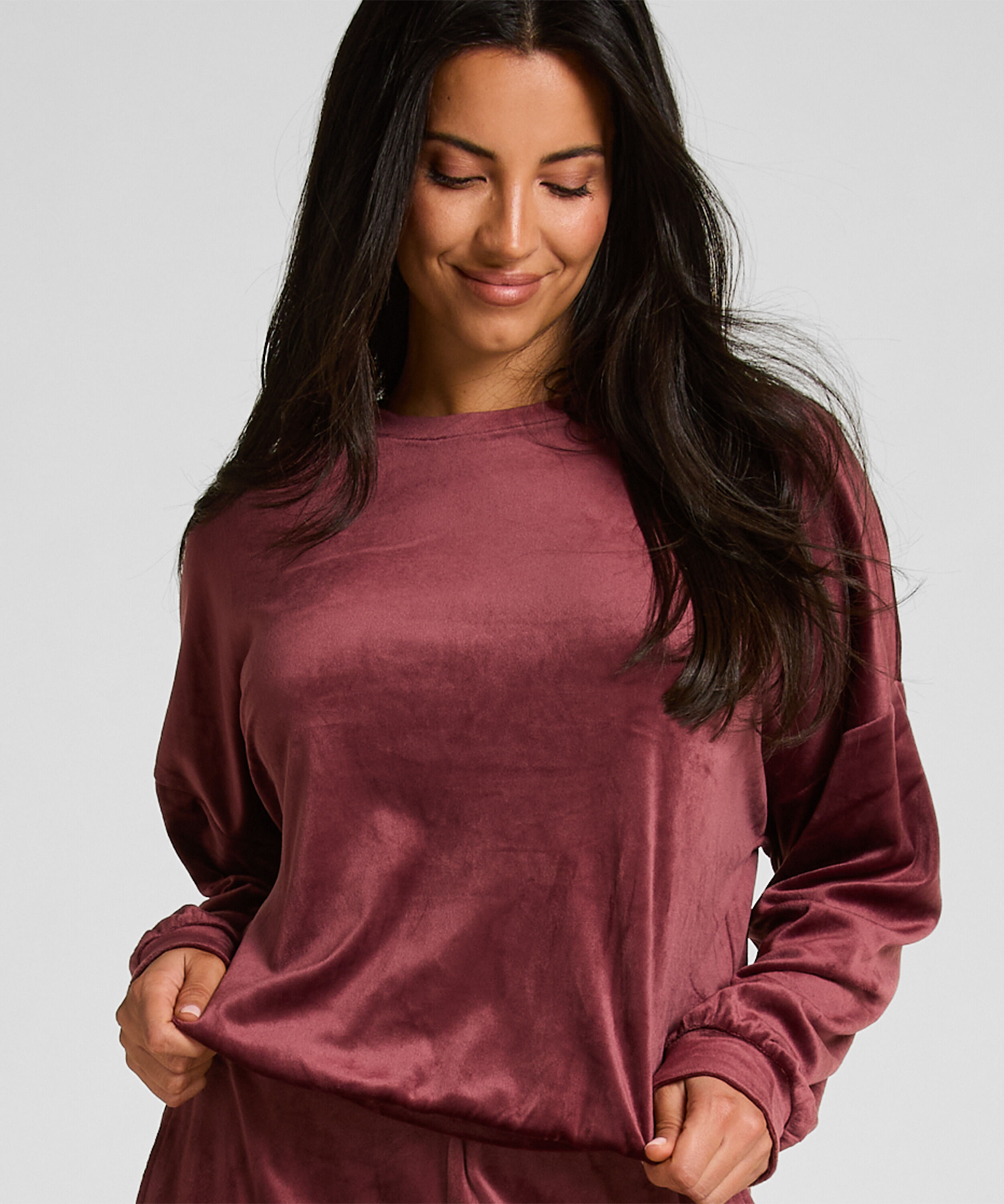 Top Velours, Rouge Top Velours, Rouge