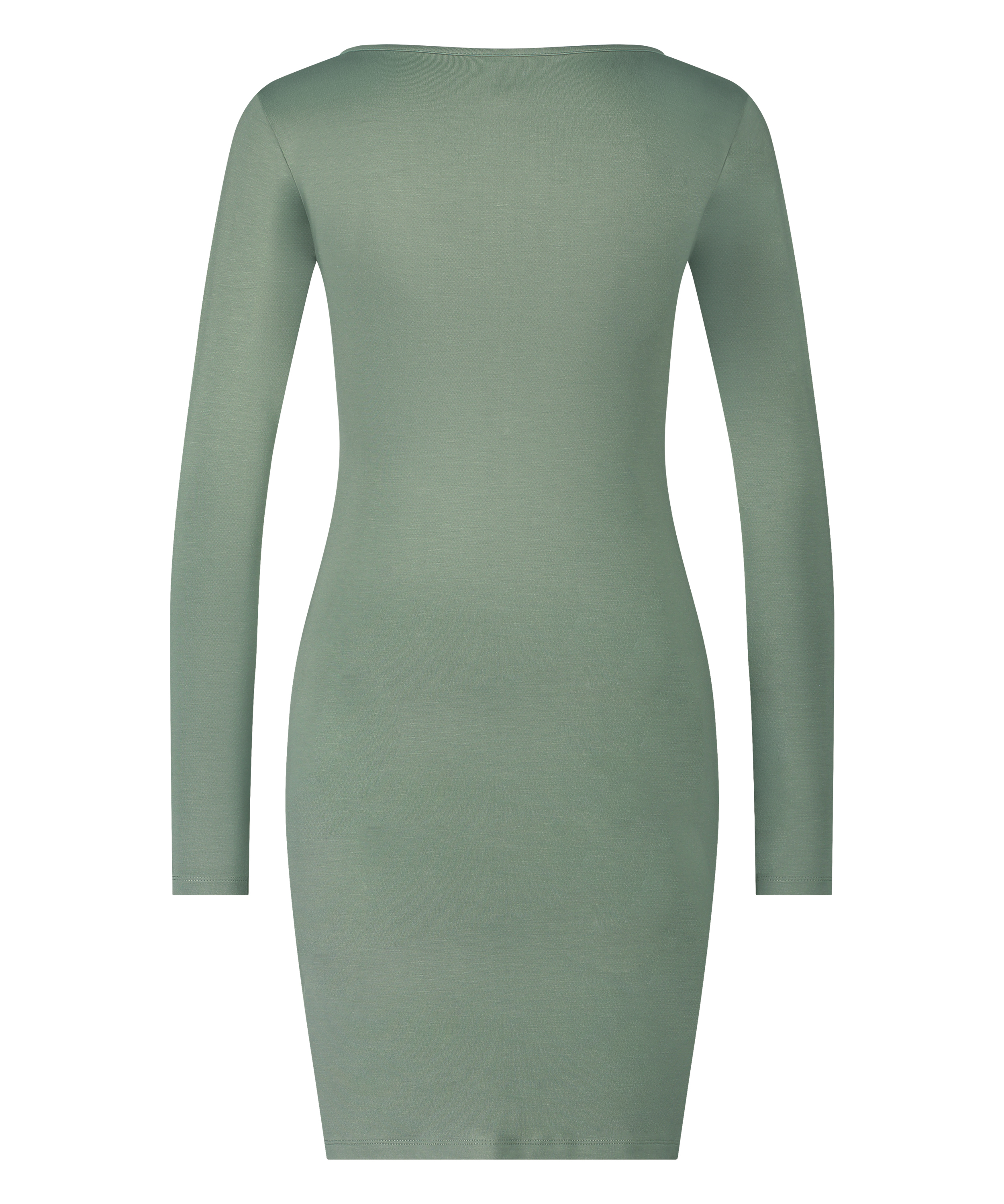 Chemise de nuit Henley, Vert, main