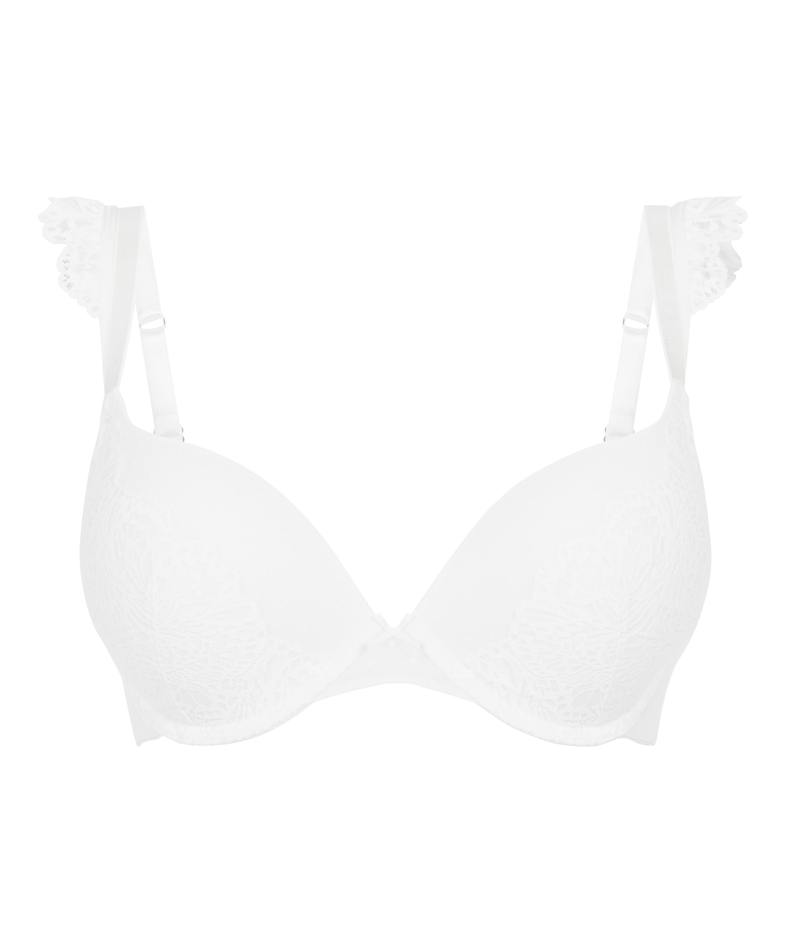 Soutien-gorge à armatures maximiseur préformé Posie, Blanc, main