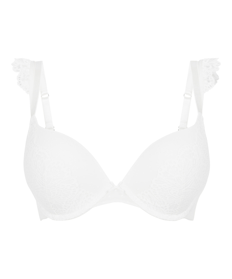 Soutien-gorge à armatures maximiseur préformé Posie, Blanc