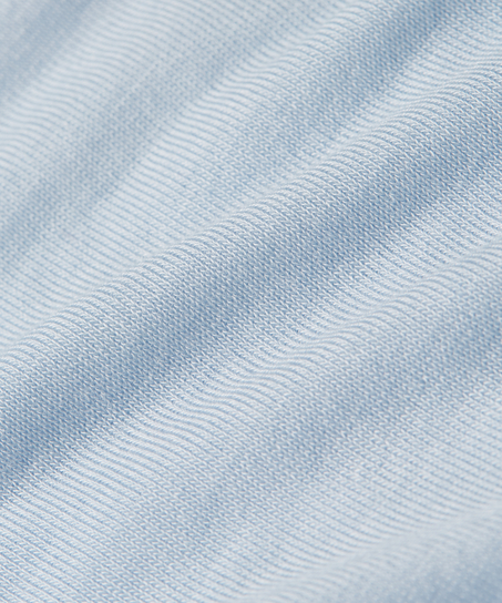 Haut avec cachemire à col roulé super soft, Bleu