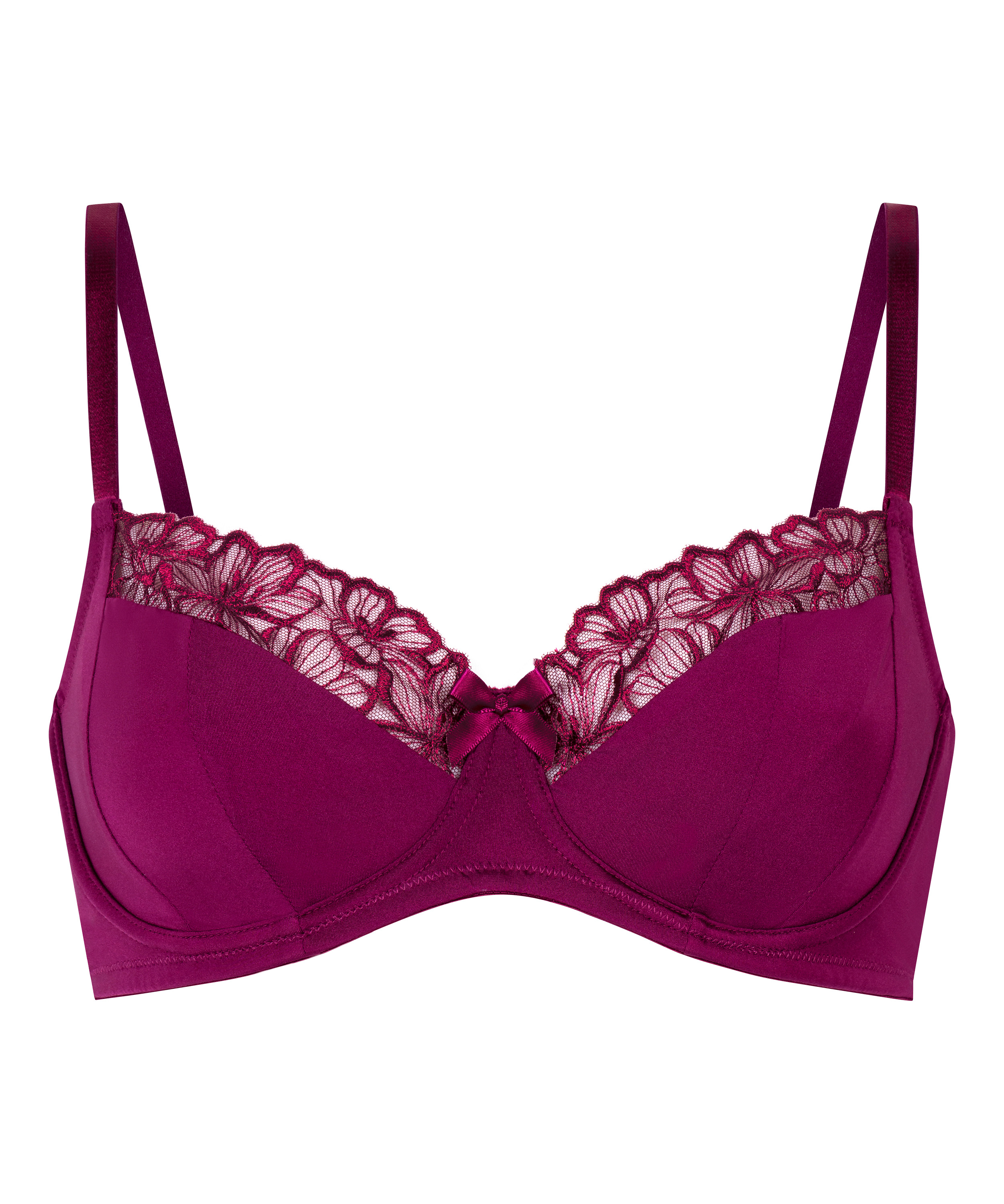 Soutien-gorge à armatures non-préformé Margot, Violet, main