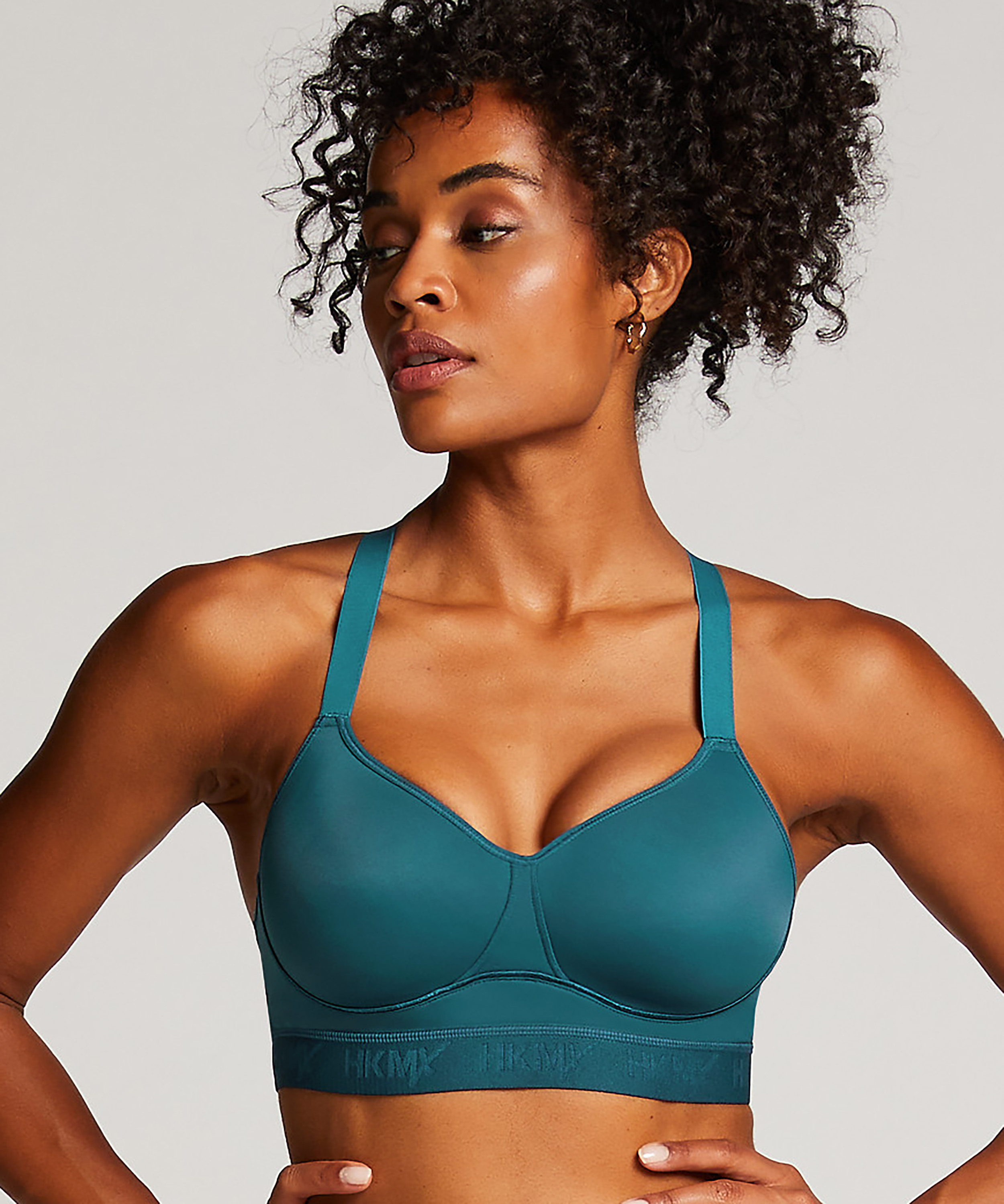 HKMX Soutien-gorge de sport The All Star Maintien niveau 2, Bleu, main