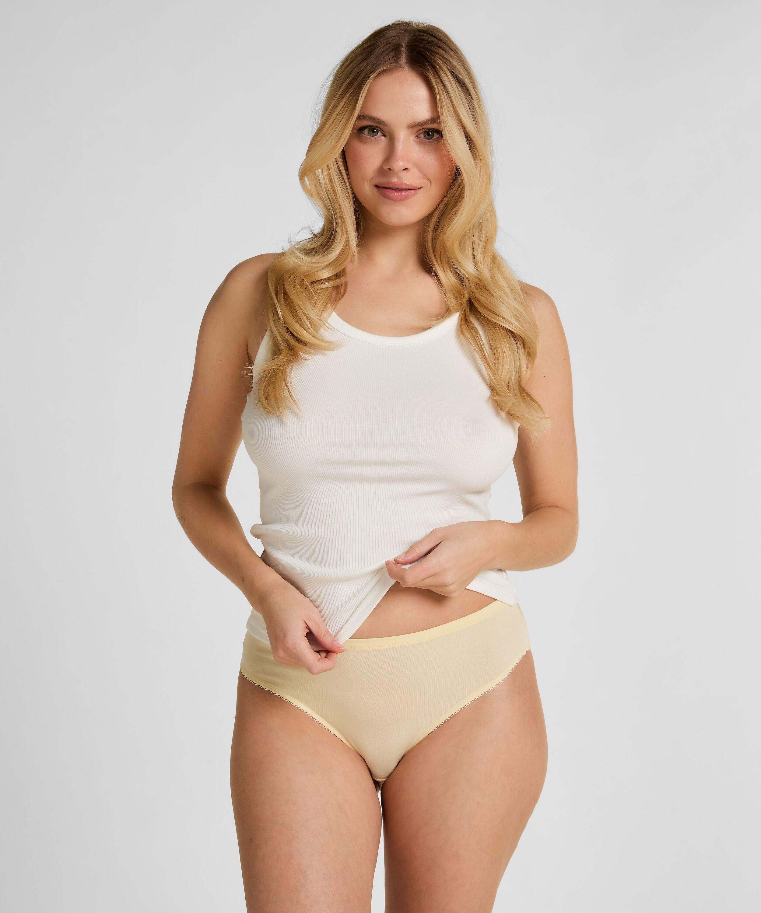 Culotte brésilienne Alex, Jaune Culotte brésilienne Alex, Jaune