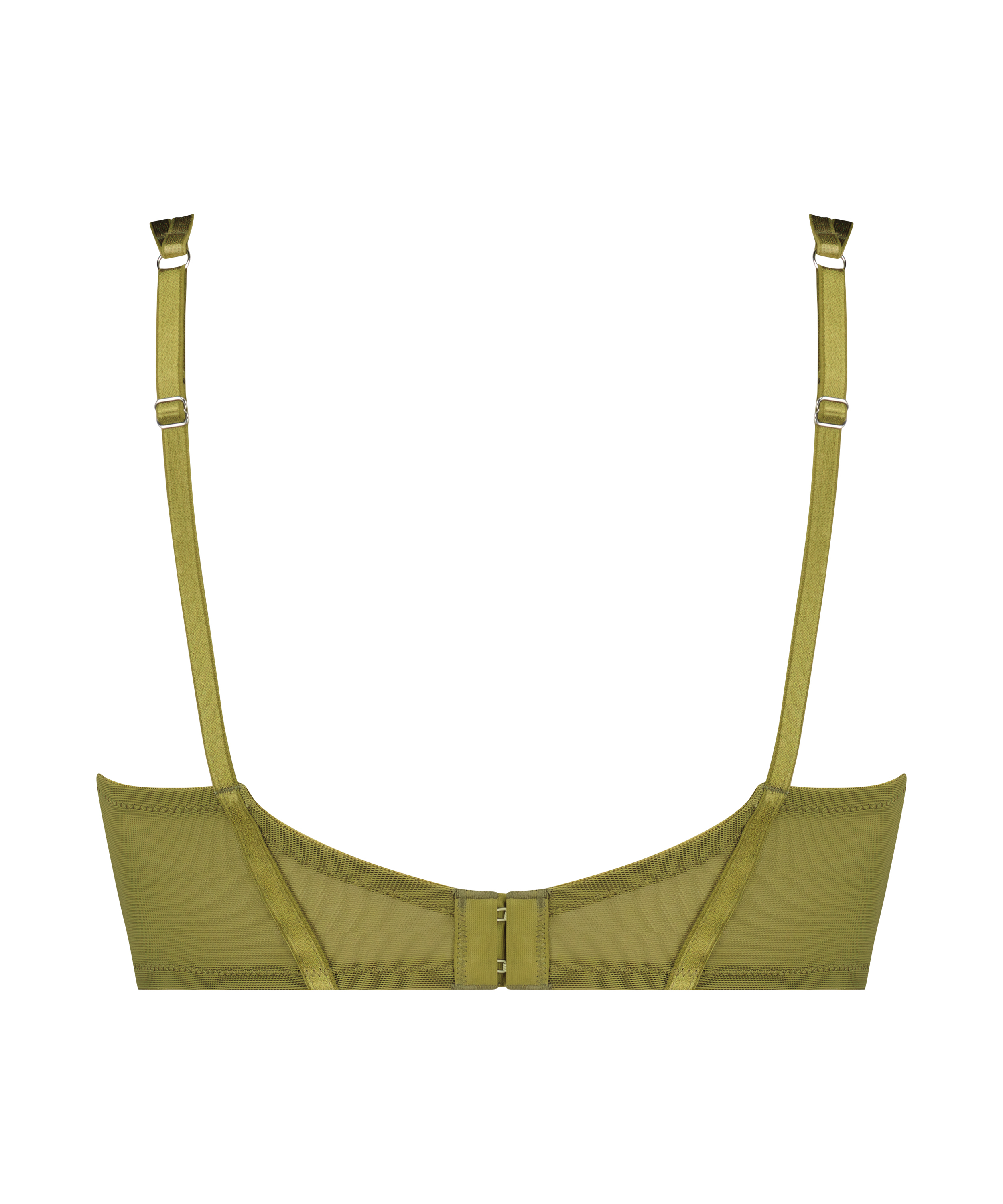 Soutien-gorge à armatures préformé longline Amelie, Vert, main