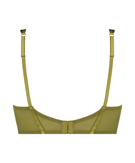 Soutien-gorge à armatures préformé longline Amelie, Vert