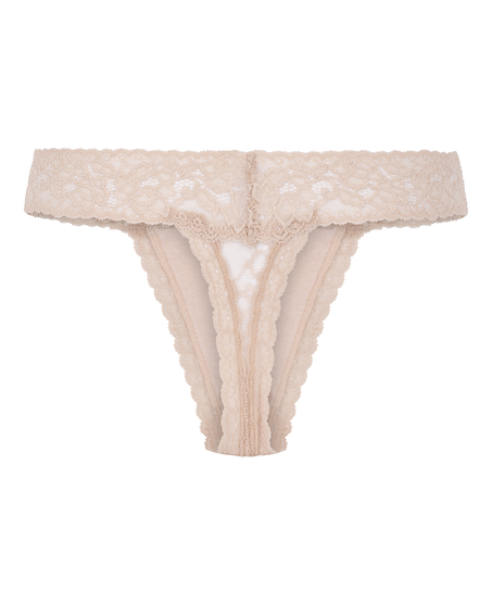 String extra bas Madison, Beige