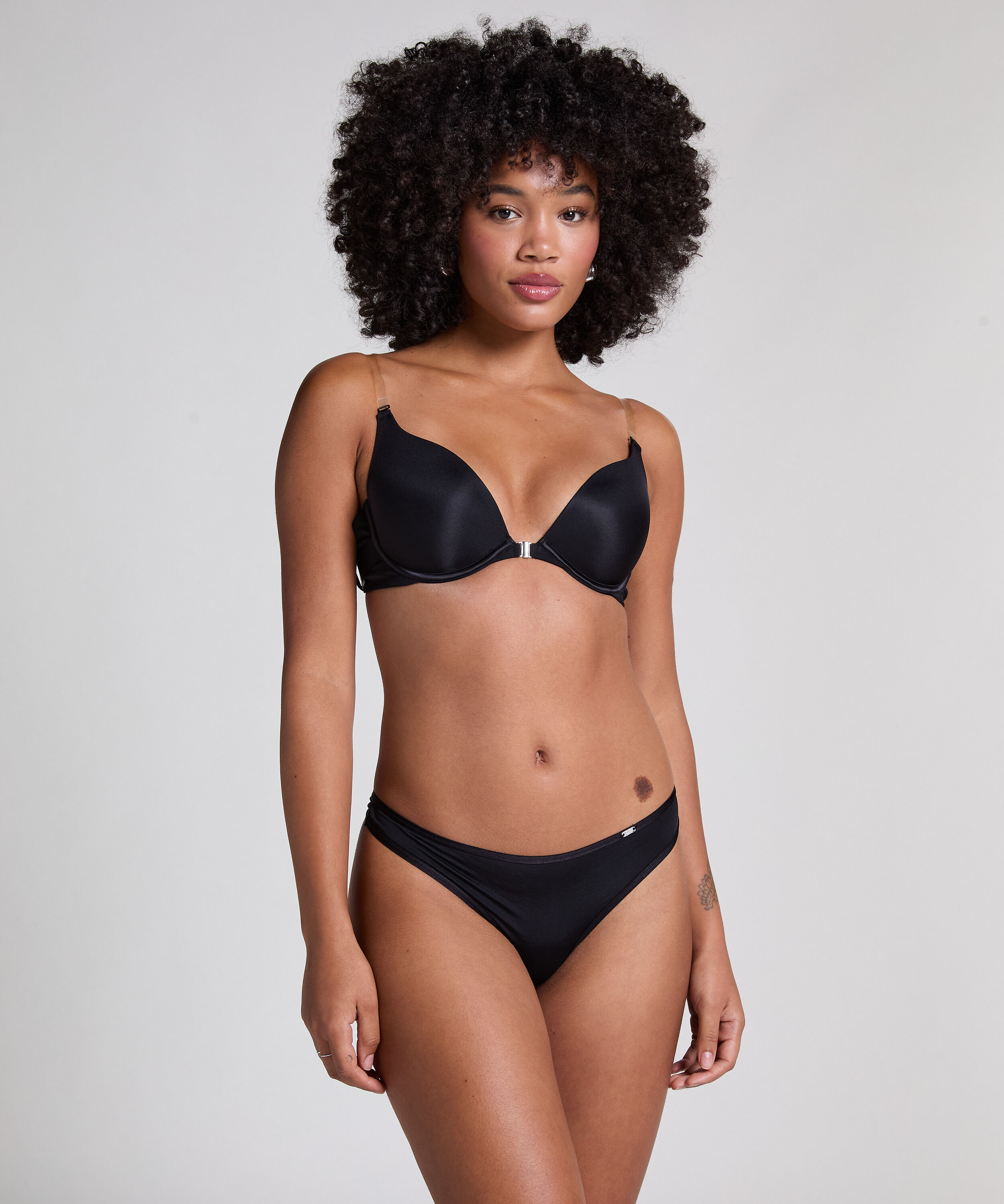 Soutien-gorge à armatures préformé push-up Transparant