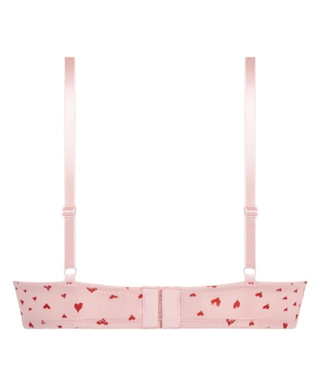 Soutien-gorge &agrave; armatures pr&eacute;form&eacute; Plunge, Rose