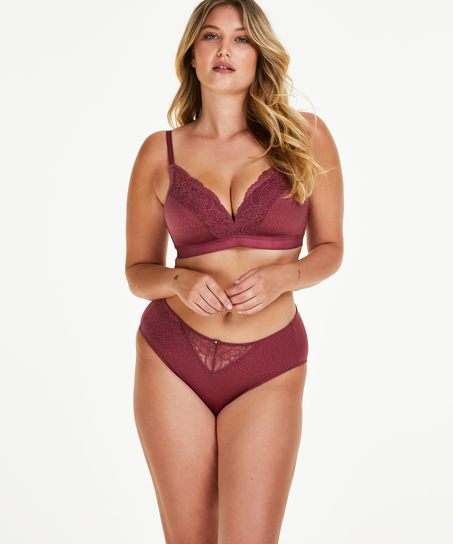 Soutien-gorge préformé sans armatures Sophie, Rouge