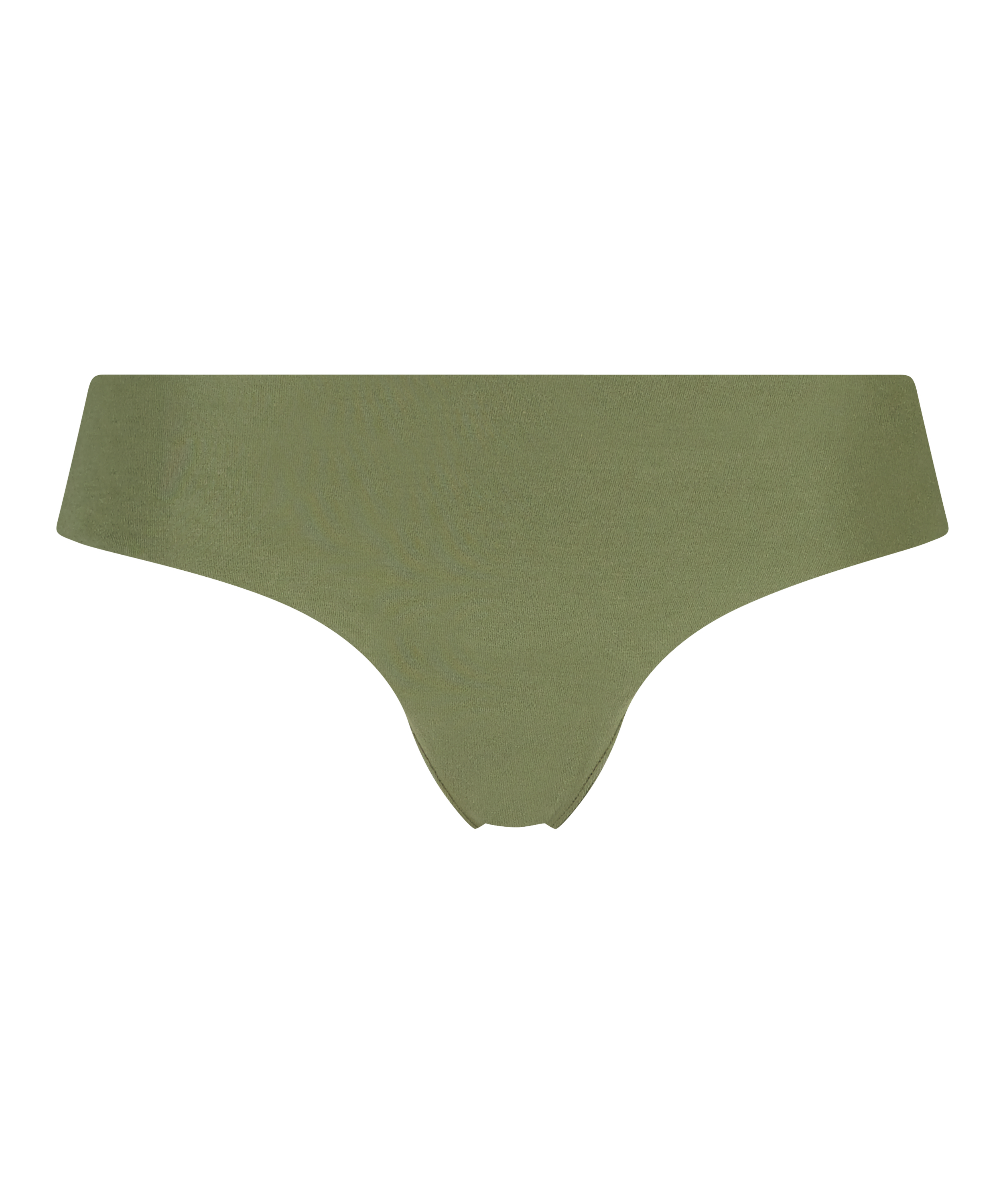 String invisible en coton, Vert, main