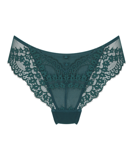 Slip brésilien Daisy, Bleu