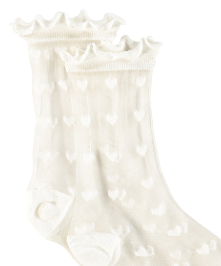 1 paire de chaussettes, Blanc