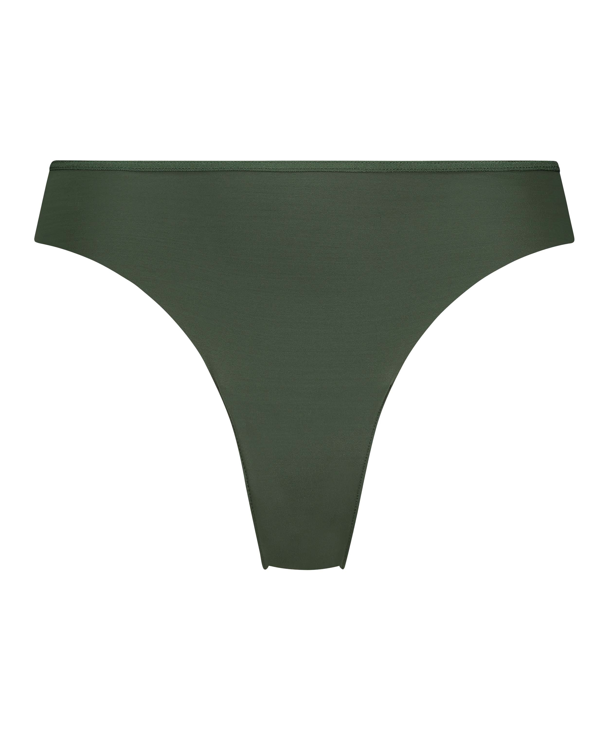 String Invisible Lace back, Vert, main