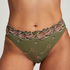 Slip taille haute Diva, Vert