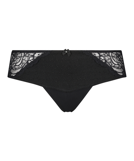 Boxer string Sophie, Noir