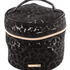 Trousse de maquillage mesh Leopard grand mod&egrave;le, Noir