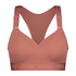 HKMX Soutien-gorge de sport The All Star Maintien niveau 2, Rose